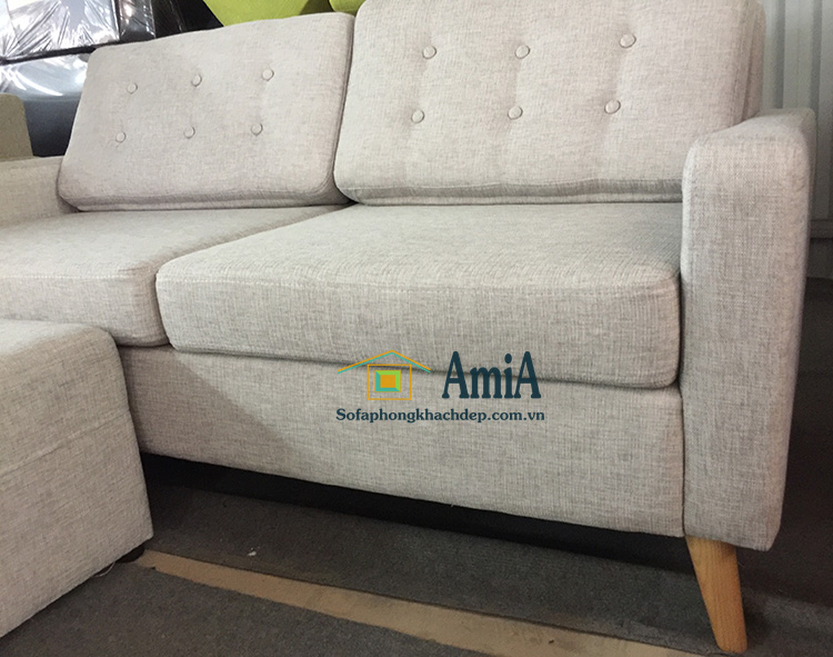 Hình ảnh sofa văng nỉ phòng khách 2 chỗ đẹp hiện đại tại AmiA