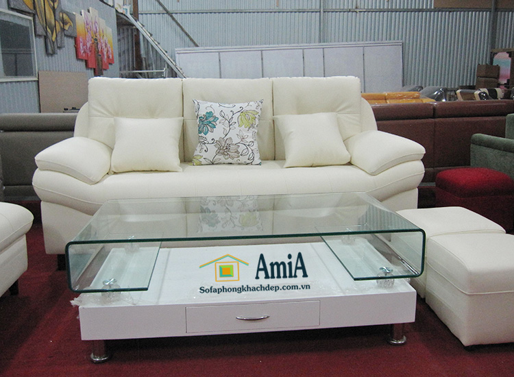 Hình ảnh Bộ ghế sofa văng đẹp cho phòng khách hình ảnh chụp thực tế tại Tổng kho AmiA