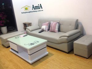 Hình ảnh Ghế sofa văng đẹp giá rẻ của AmiA với hình ảnh thực tế chụp tại nhà khách hàng