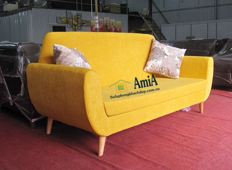 Hình ảnh Sofa văng nỉ phòng khách kích thước nhỏ cho nhà nhỏ, chung cư nhỏ mini