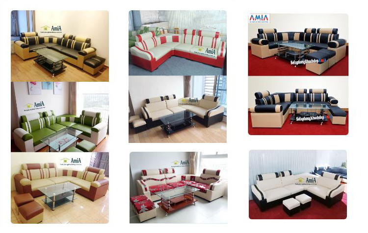 Hình ảnh Các mẫu ghế sofa giá rẻ Hà Nội chụp tại nhà khách hàng và tổng kho Nội thất AmiA
