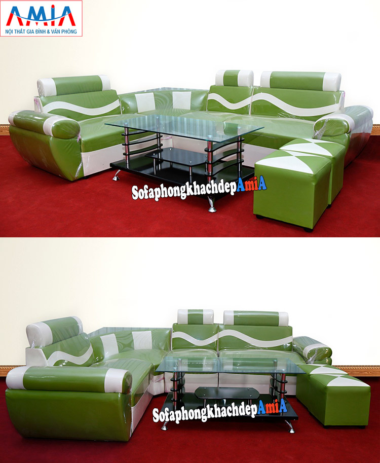 Hình ảnh Sofa giá rẻ dưới 5 triệu Hà Nội thiết kế dạng sofa góc nhỏ mini đẹp