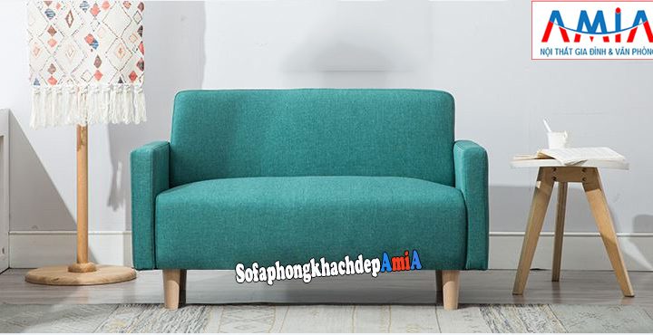 Hình ảnh Ghế sofa văng đẹp thiết kế đơn giản nhỏ xinh cho nhà nhỏ, phòng khách nhỏ