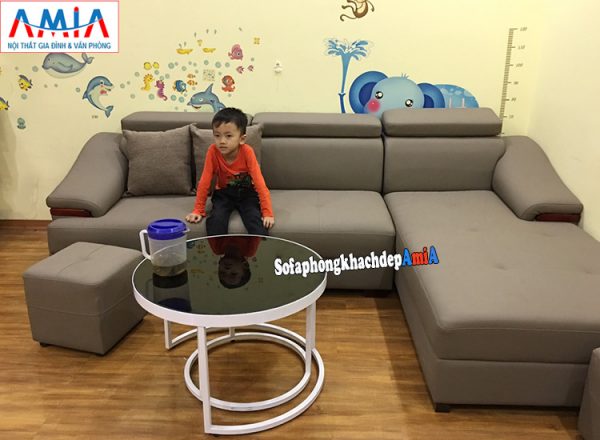 Hình ảnh Mẫu sofa da phòng khách đẹp cao cấp giá rẻ tại Hà Nội