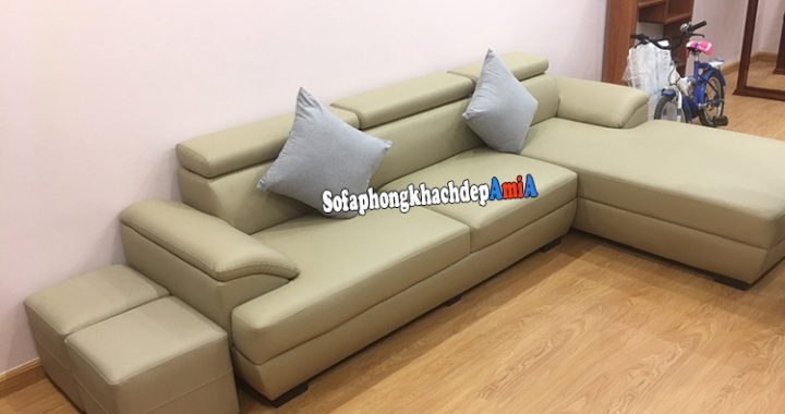 Hình ảnh Mẫu ghế sofa phòng khách mua tại xưởng Thanh Xuân cho phòng khách rộng