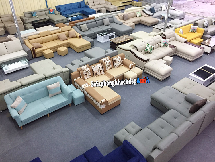 Hình ảnh sofa chung cư Thanh Hà Hà Đông nhiều mẫu mã kiểu dáng đẹp, giá rẻ