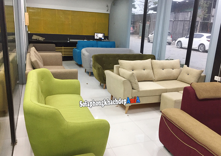 Hình ảnh sofa gần chung cư Thanh Hà với các mẫu sofa văng cho phòng khách chung cư nhỏ