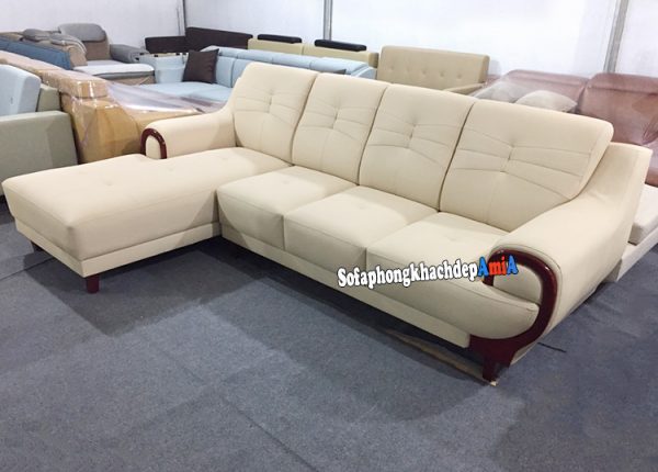 Hình ảnh Ghế sofa da nhập khẩu Hàn Quốc kiểu dáng mới đang rất được yêu thích