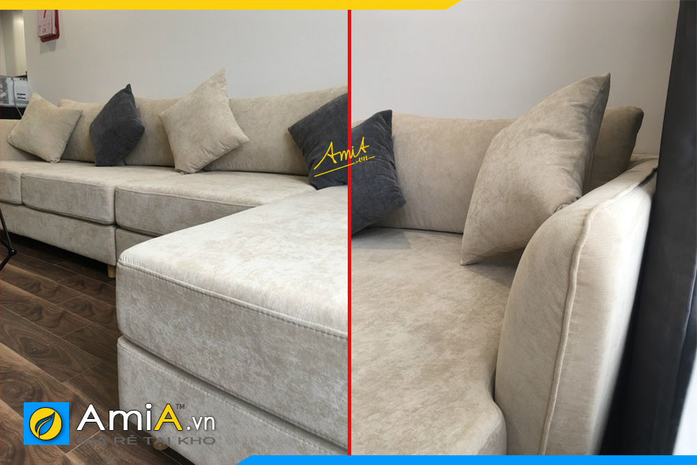 Ghế sofa nỉ đẹp cho chung cư cao cấp AmiA330