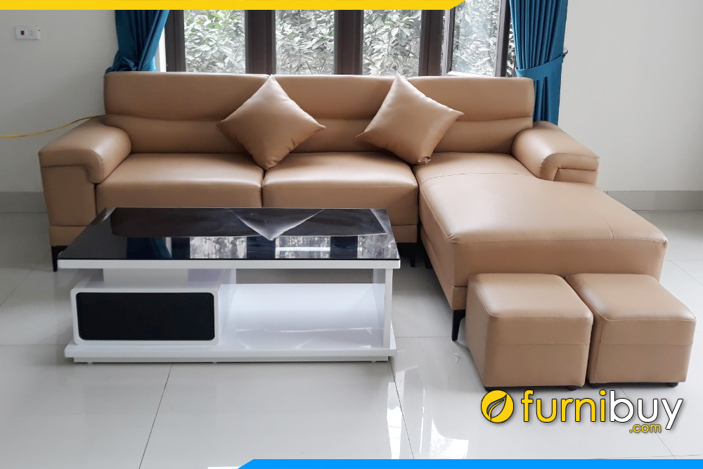 Sofa da đẹp cho nhà ở nông thôn