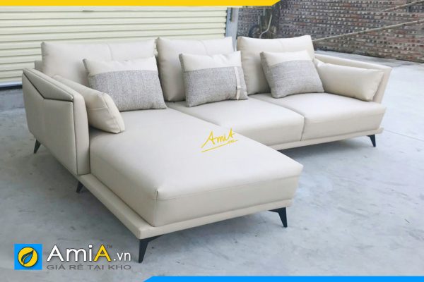 sofa da đẹp kiểu bắc âu AmiA260