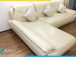 Ghế sofa da mới mẻ độc đáo AmiA196