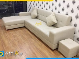 Sofa da chung cư hiện đại AmiA174