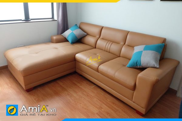 Sofa da đẹp hiện đại cho căn hộ chung cư AmiA316