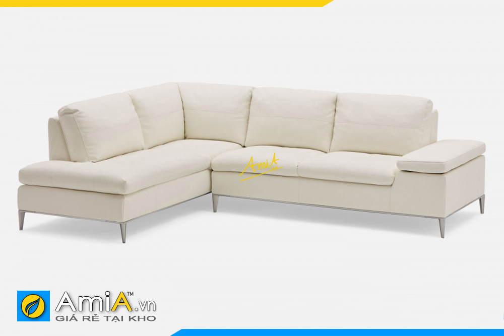 Mẫu sofa da hiện đại đẹp và tiện nghi AmiA 20121