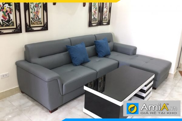 Ghế sofa da đẹp hiện đại phòng khách AmiA240