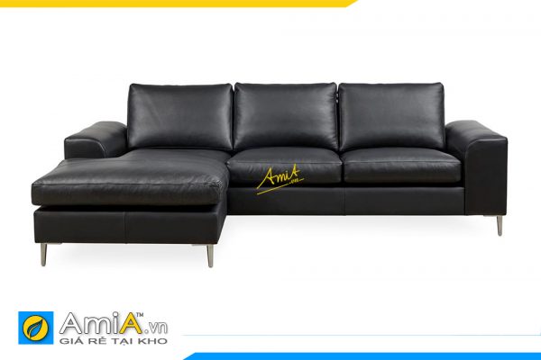 Sofa da đẹp phong cách bắc âu amia 20131