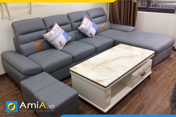 mẫu sofa da tựa gật gù AmiA153