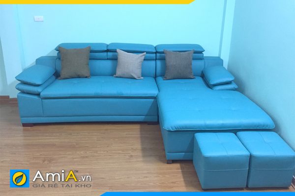 Ghế sofa tay vịn xếp chồng Amia121