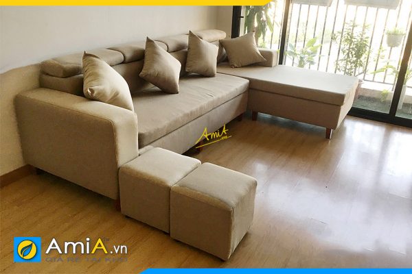 Ghế sofa nỉ giá rẻ bán chạy hiện nay AmiA041