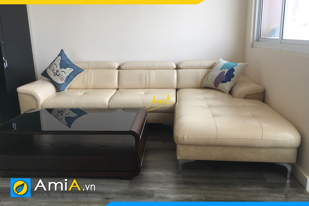 Sofa góc chữ L đẹp hiện đại AmiA507
